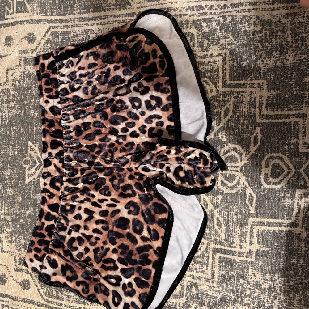 PINK Victoria's Secret Leopard Print Shorts